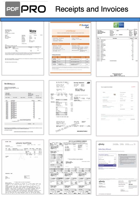 Invoice Receipt Generator