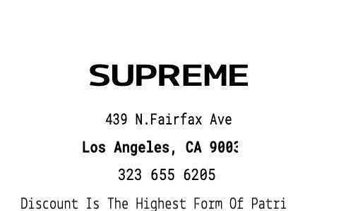 Supreme Shoes Receipt Template image